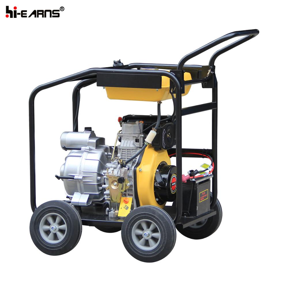 portable Air-cooled diesel engine 3 inch trash water pump