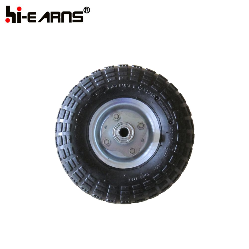 10 inch rubber pneumatic wheels