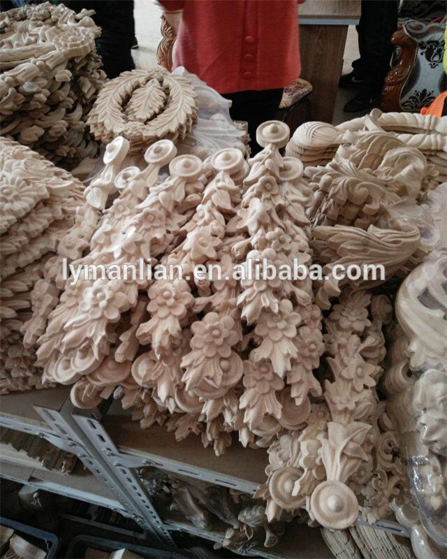 Wood inlay Applique decorative Frame Unpainted Furniture Home Decor