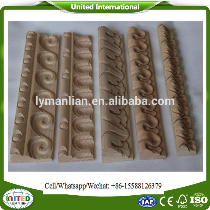 unfinished solid beech trim mouldings