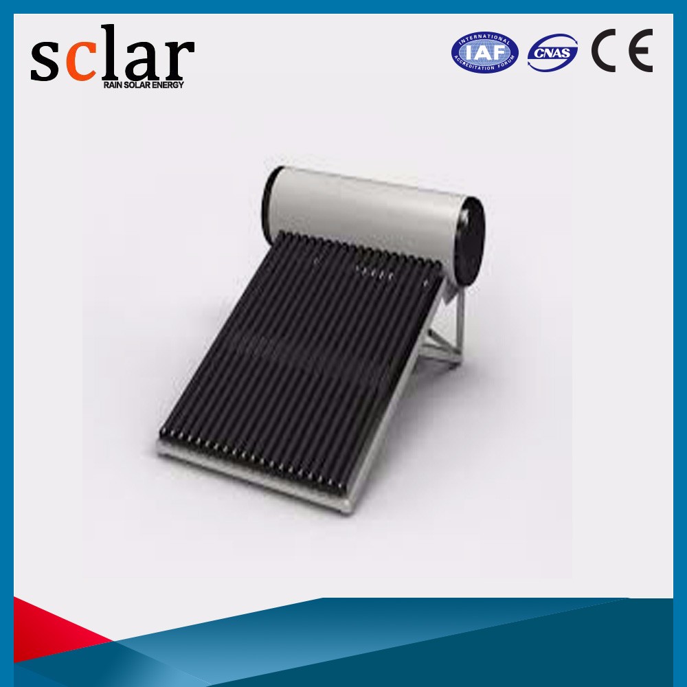 5 years warranty non pressure bearing type mini solar water heater roof system