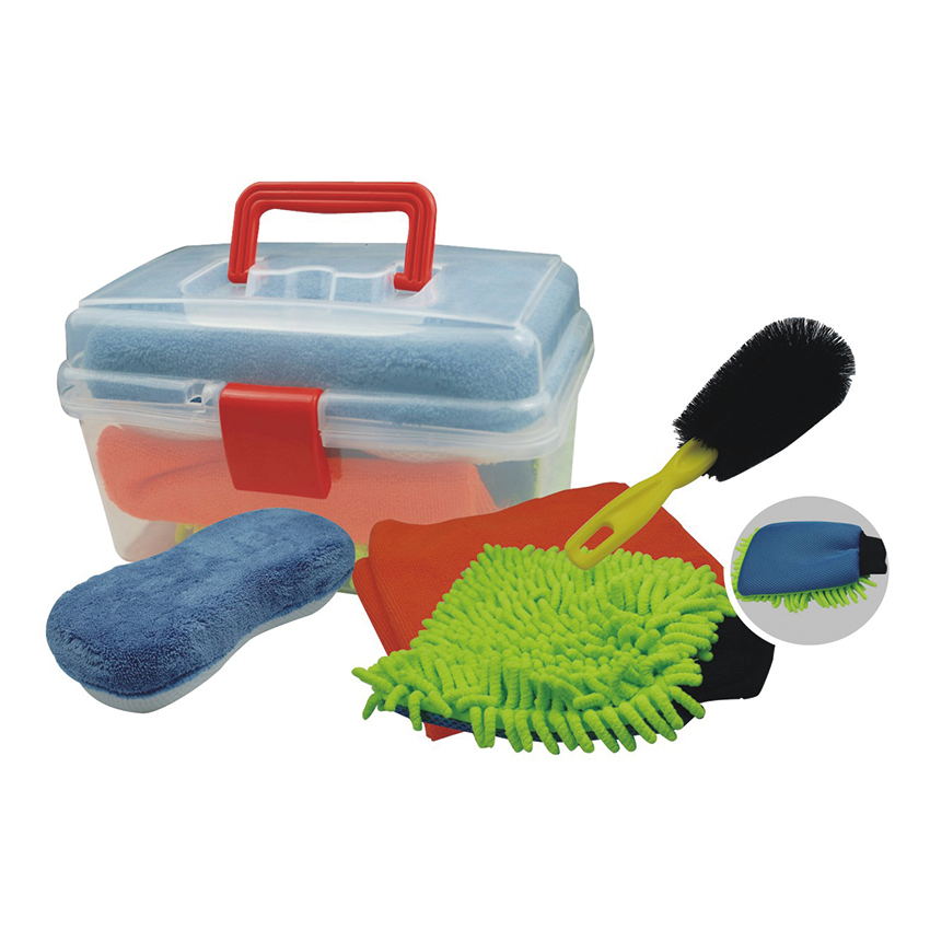 Customize Car Care Cleaning Tools Microfiber Cleaning Car Kit Wash Set