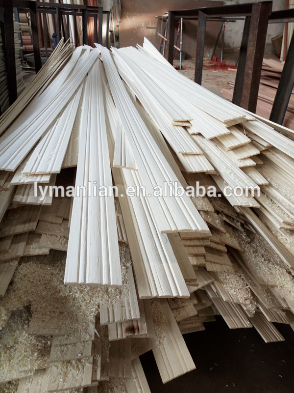 LVL pine wood moulding wood carving