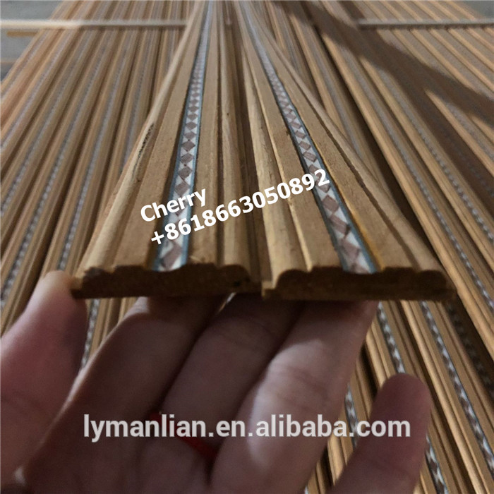 india market engineered recon teak wood moulding/teak beading