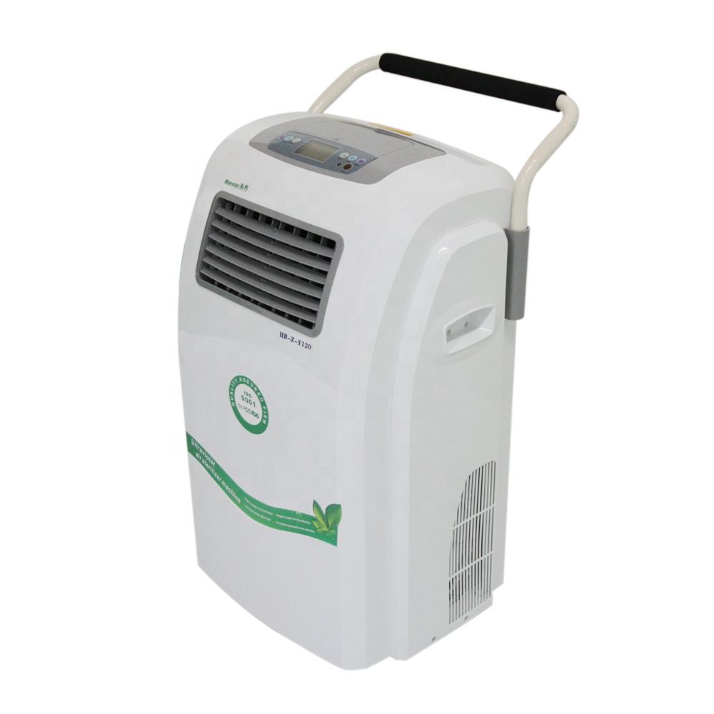 2019 CE Certification Mobile Commercial UV Air Cleaner with Hepa Filter