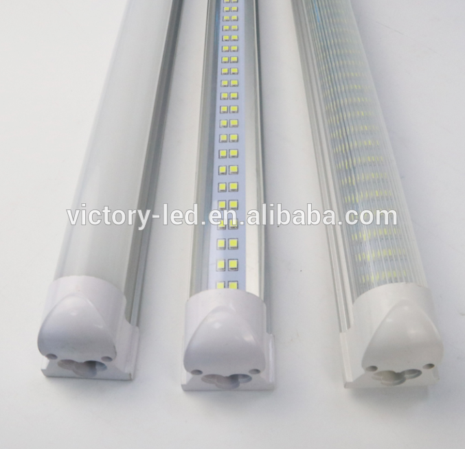 New products on china market replacement fluorescent lighting 120cm 22w 24w double row led tube lamp
