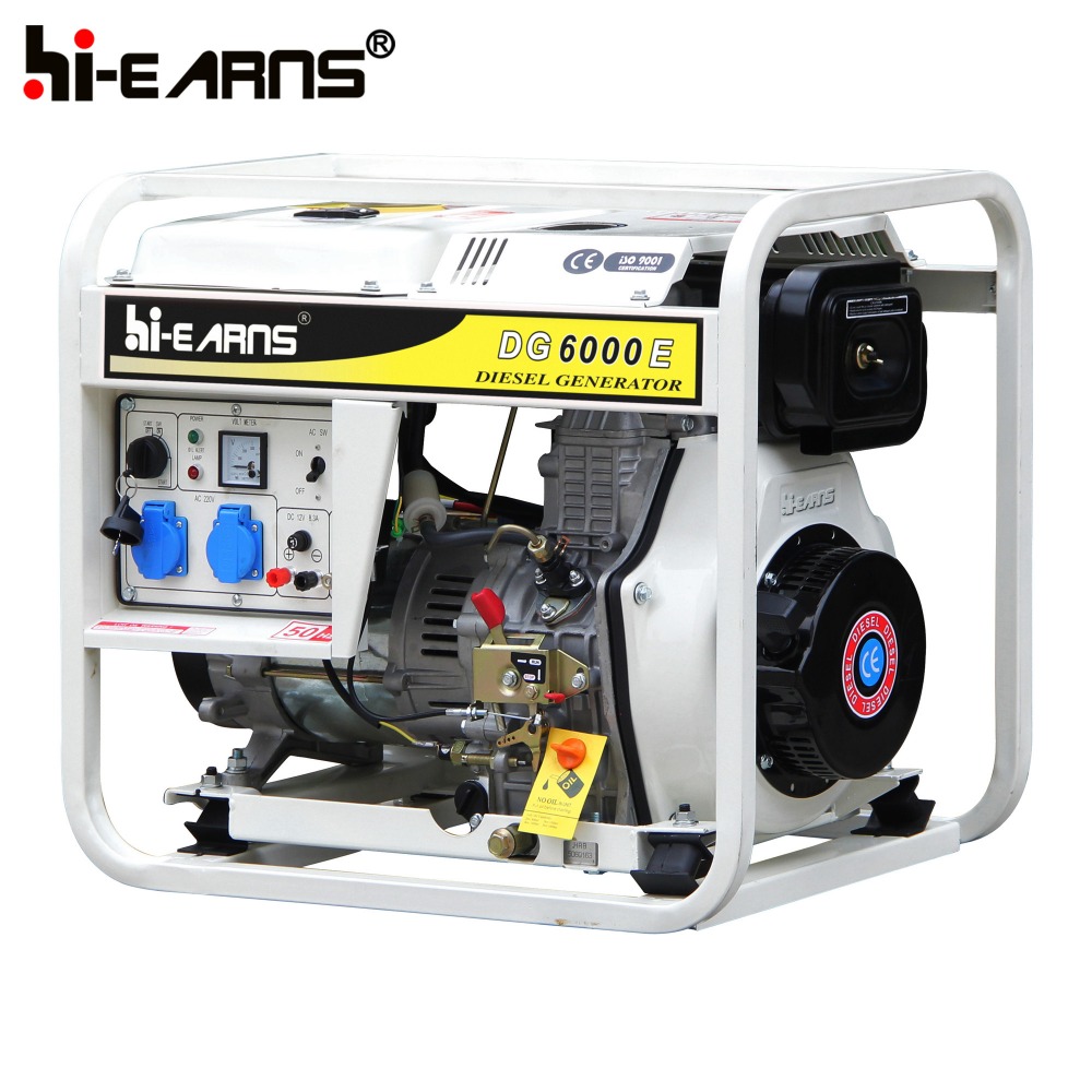 Hot sale 5KW 100KVA OEM CE ISO open type air cooled diesel generator