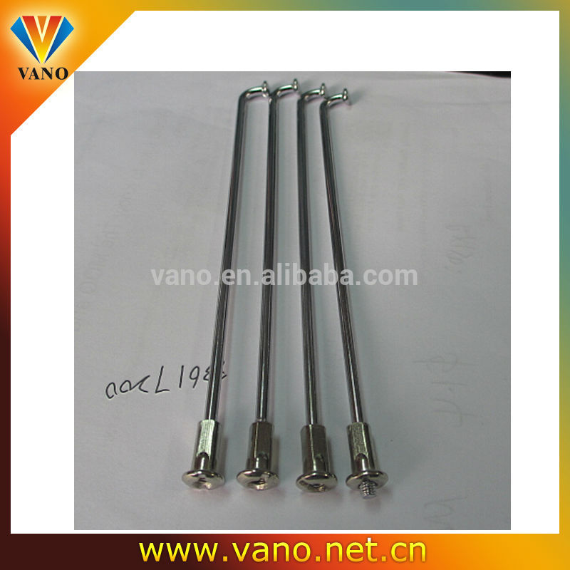 2.50x17 and 3.00x17 CD70 90 Degree Motorcycle Chromed Spoke Nipple