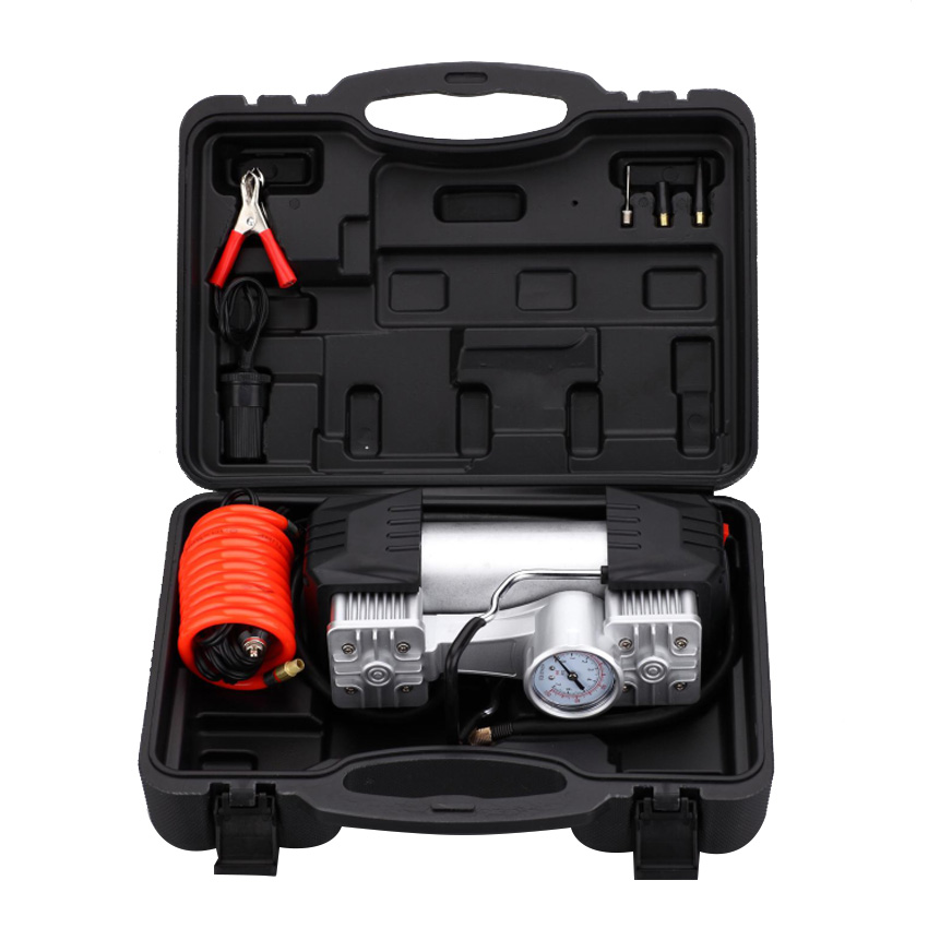 Portable Car air compressor Heavy Duty DC12V 190W Universal for Vehicles
