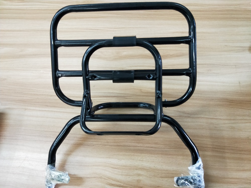 Stainless Steel Scooter GY6 Front Folding Luggage Rack Carrier