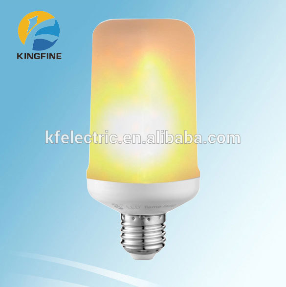 Home Decorative Effect Fire Lamps E26 E27 6W 500LM LED Led Flickering Flame Bulb For Living Room