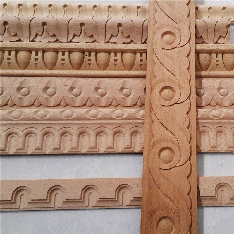 Wood carving frieze molding
