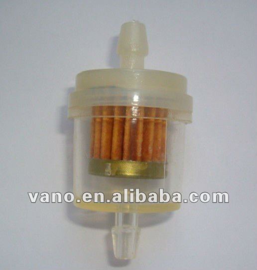 Good filtering Motorcycle plastic fuel filter oil filter