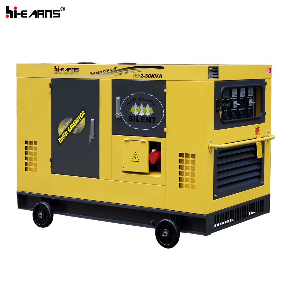 water-cooled silent type Quanchai 24KW diesel generator