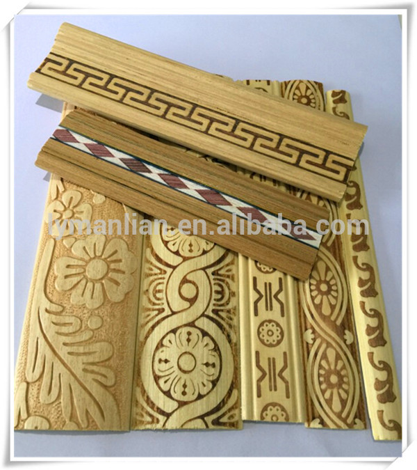 Wooden crown trim moulding