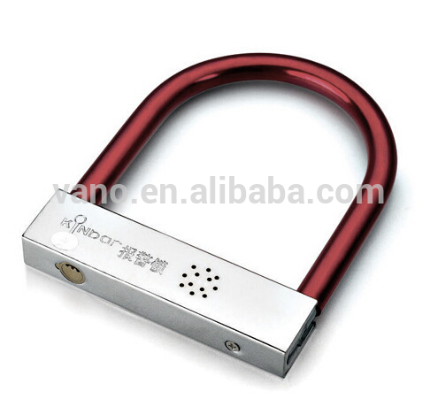 Fully Multi-function ultrasonic scooter steering wheel alarm lock