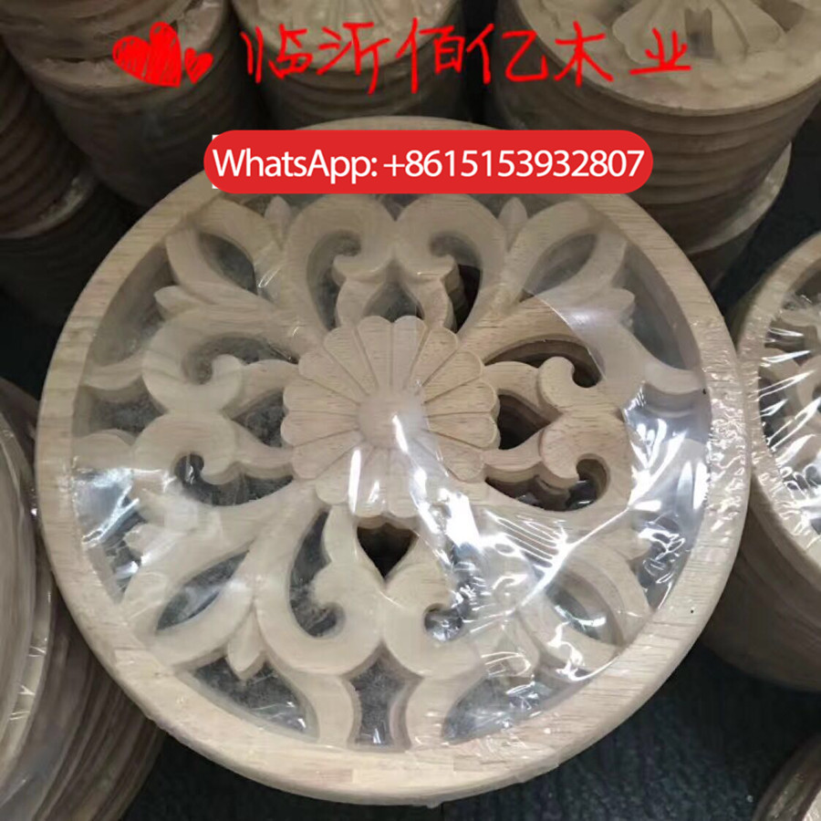 hand carved furniture wood onlays wood rosettes