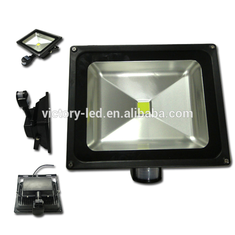 50w Outdoor PIR Motion Sensor LED Floodlight 50W Security Flood Light