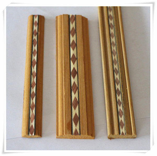 wood skirting inlay design