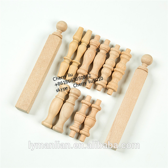 Wooden Furniture Legs Chair and Sofa Legs Bun Feet