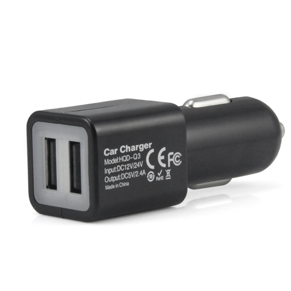New Dual Quick Charge 5V 2.0A Single Mini Usb Car Charger