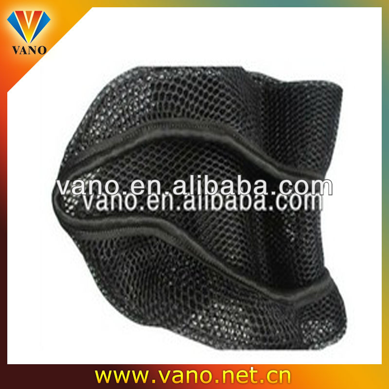 High quality mesh fabric heat proof 3D motorcycle seat cover