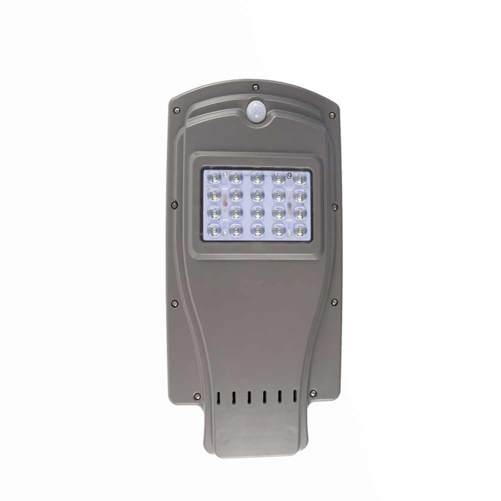 LED outdoor waterproof IP65 light control street light 20W 40W 60W integrated led solar street light with 2 years warranty