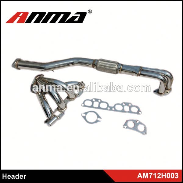 Supply header of exhaust