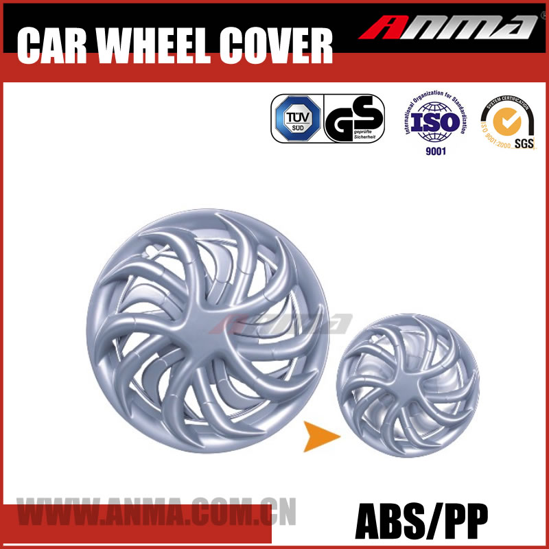 1213141516 inch spinning plastic car wheel cover