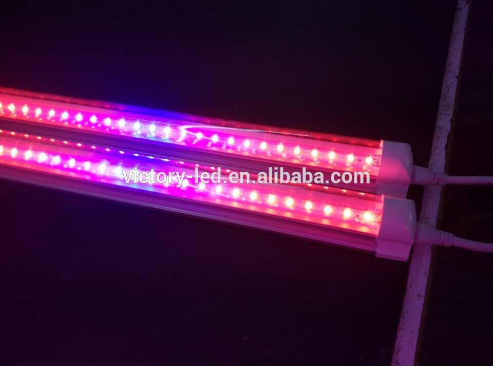 Aluminum allot hydroponics t8 led tube 1200mm 18w led grow tube light