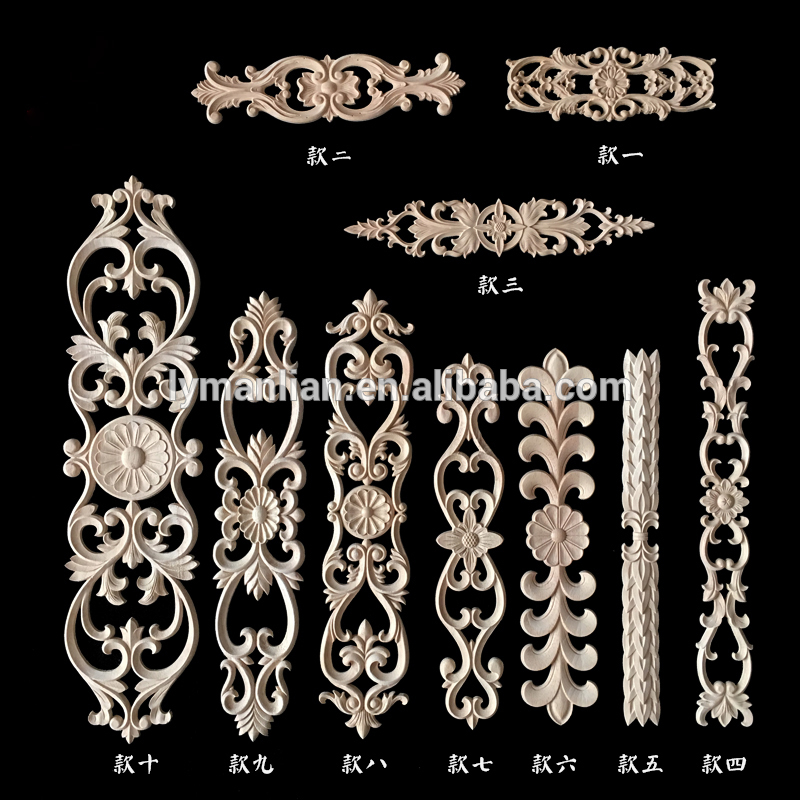 Overlays Wood Appliques Millwork Wooden Accantus Onlay Appliques