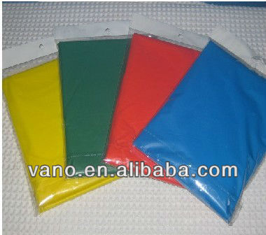 Colorful Size XS, S, M, L, XL Adult Motorcycle Raincoat