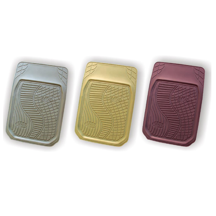 Universal 4.3KGS/set anti-slip PVC car floor mat