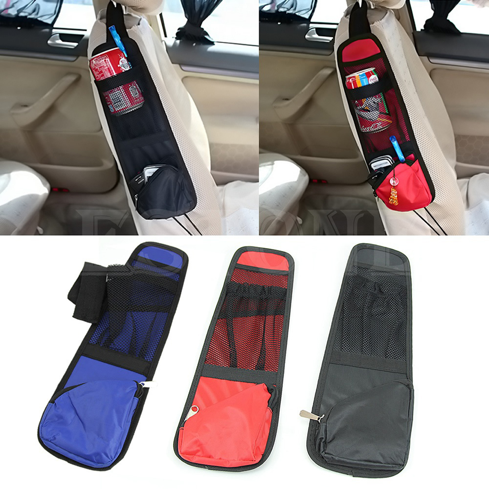 Blue Car Side Seat Organiser Car Seat Pocket Organizer
