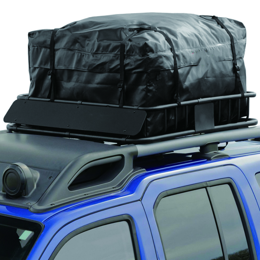 600D Waterproof Car Roof Cargo Travel Bag with Expandable