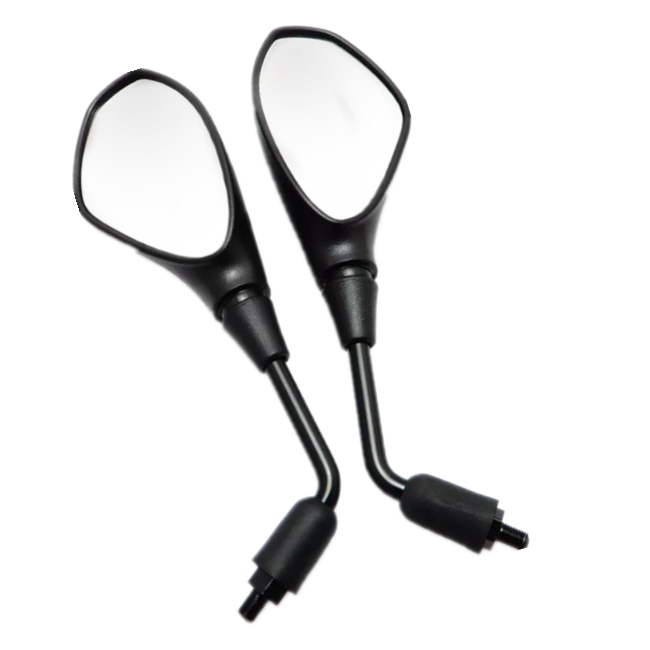 Hot sale black universal motorcycle rearview side mirror
