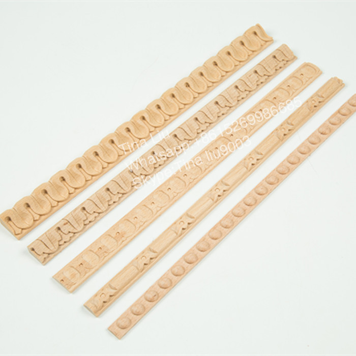 CNC wood carving moulding for antique furniture decoration
