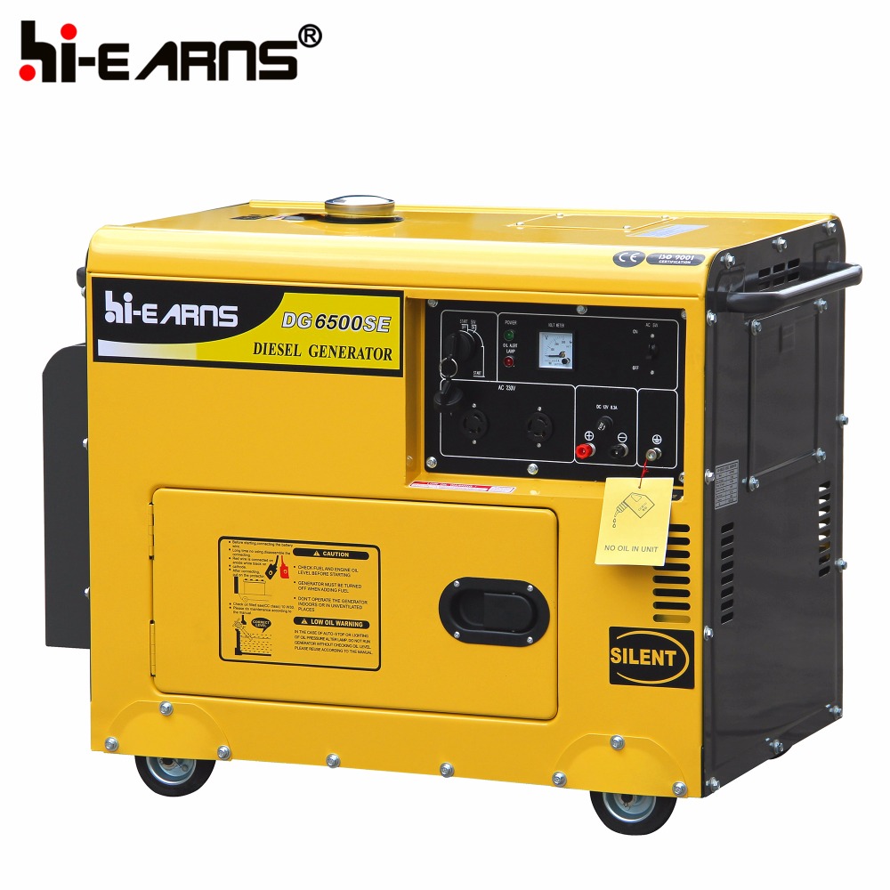 6500 silent diesel generator power plant