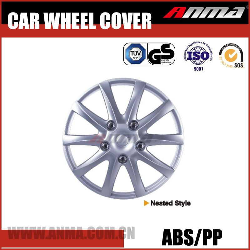 1213141516 inch spinning plastic hubcap chrome hubcaps wheel hub covers