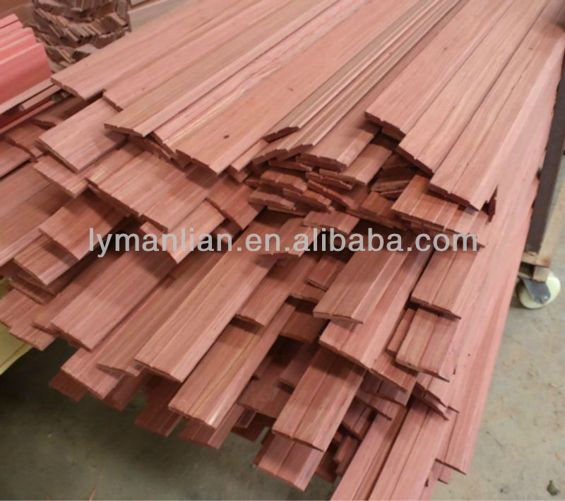 recon teak wood strips for india