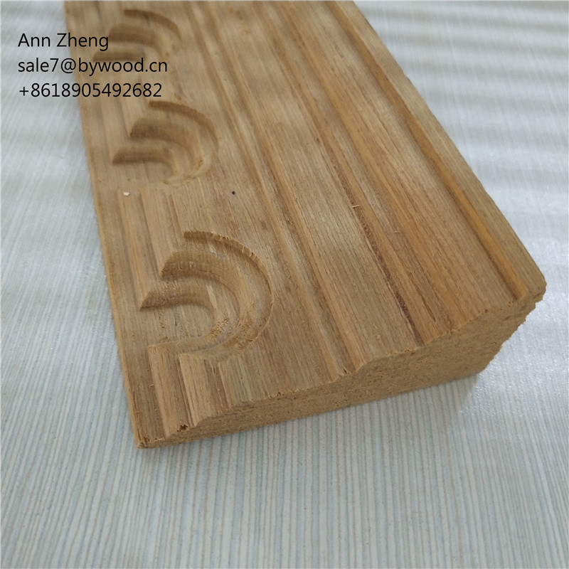 Recon teak wood ceiling cornice moulding crown mouldings wood decorative ceiling moulding