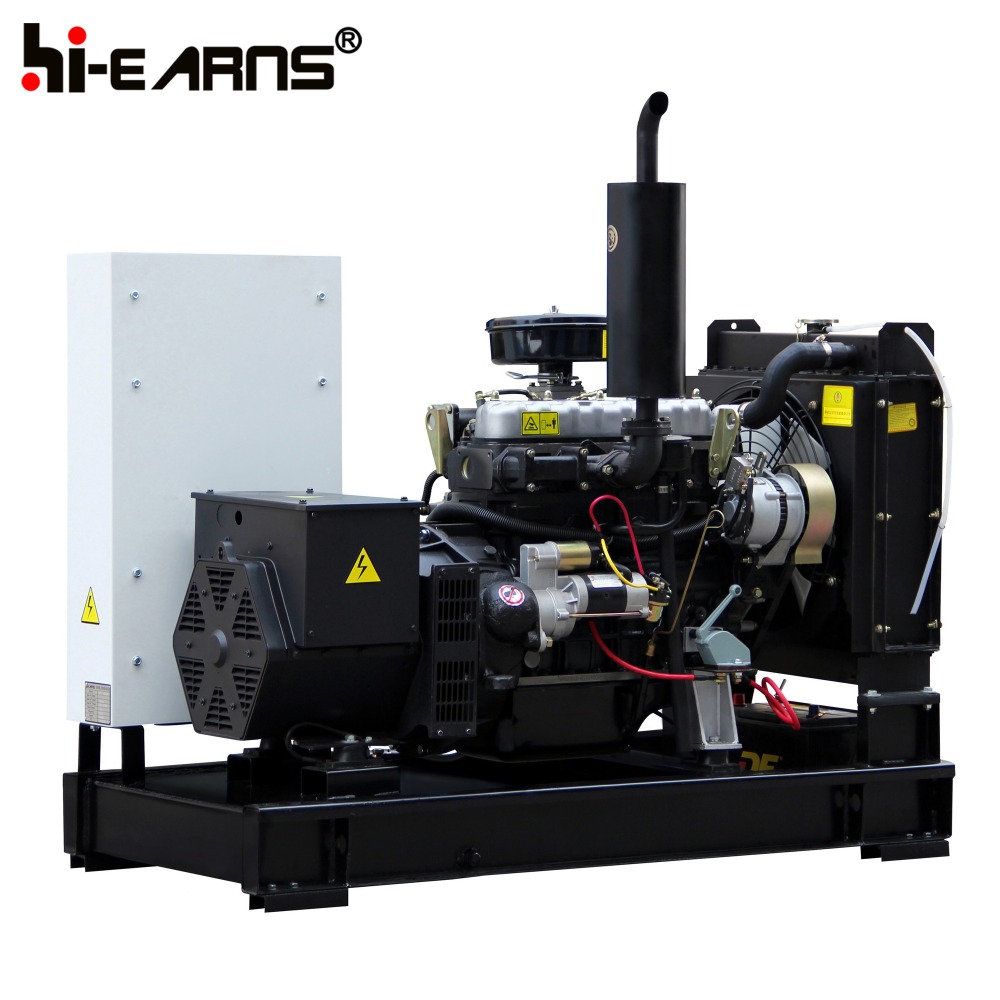 12KW 1500rpm single phase water cooled open type diesel generator for sale