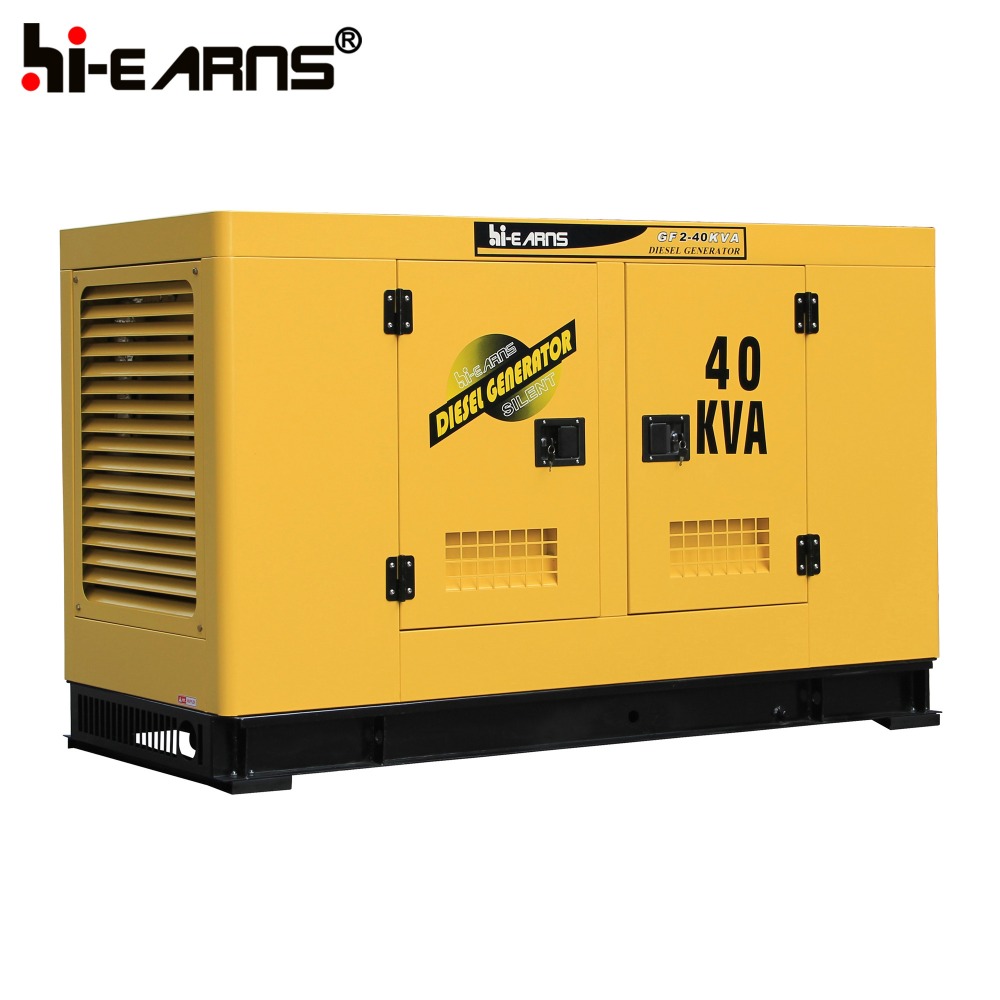 40KVA Generador Manufacturer 50hz Standby Power 30kw Soundproof Portable Diesel Generator