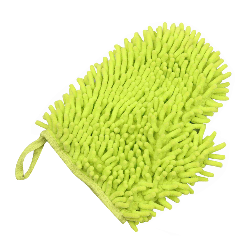 High Quality Microfiber Waterproof Car Wash Mitt Microfiber Cleaning Chenille Glove