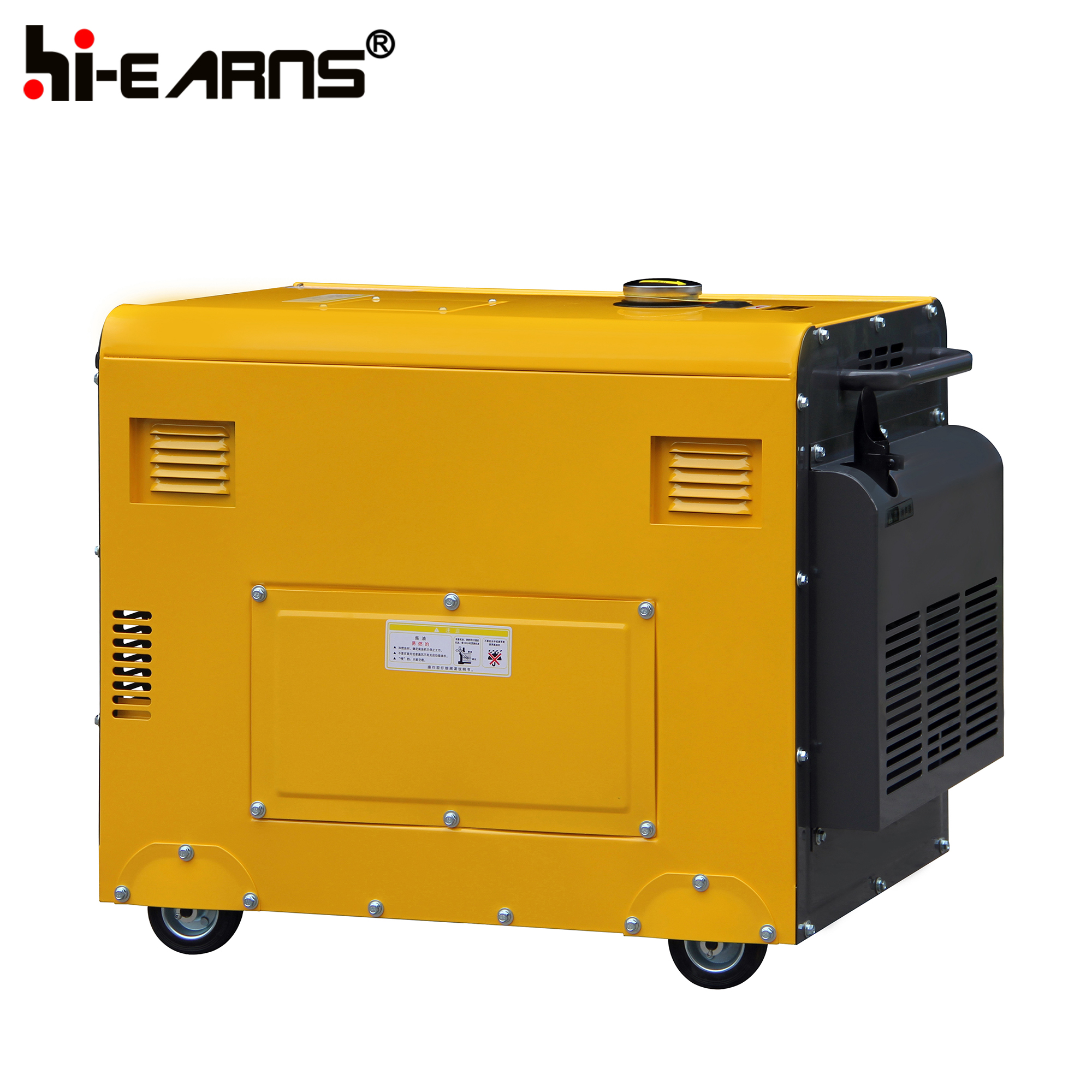 3KVA air cooled silent type diesel generator