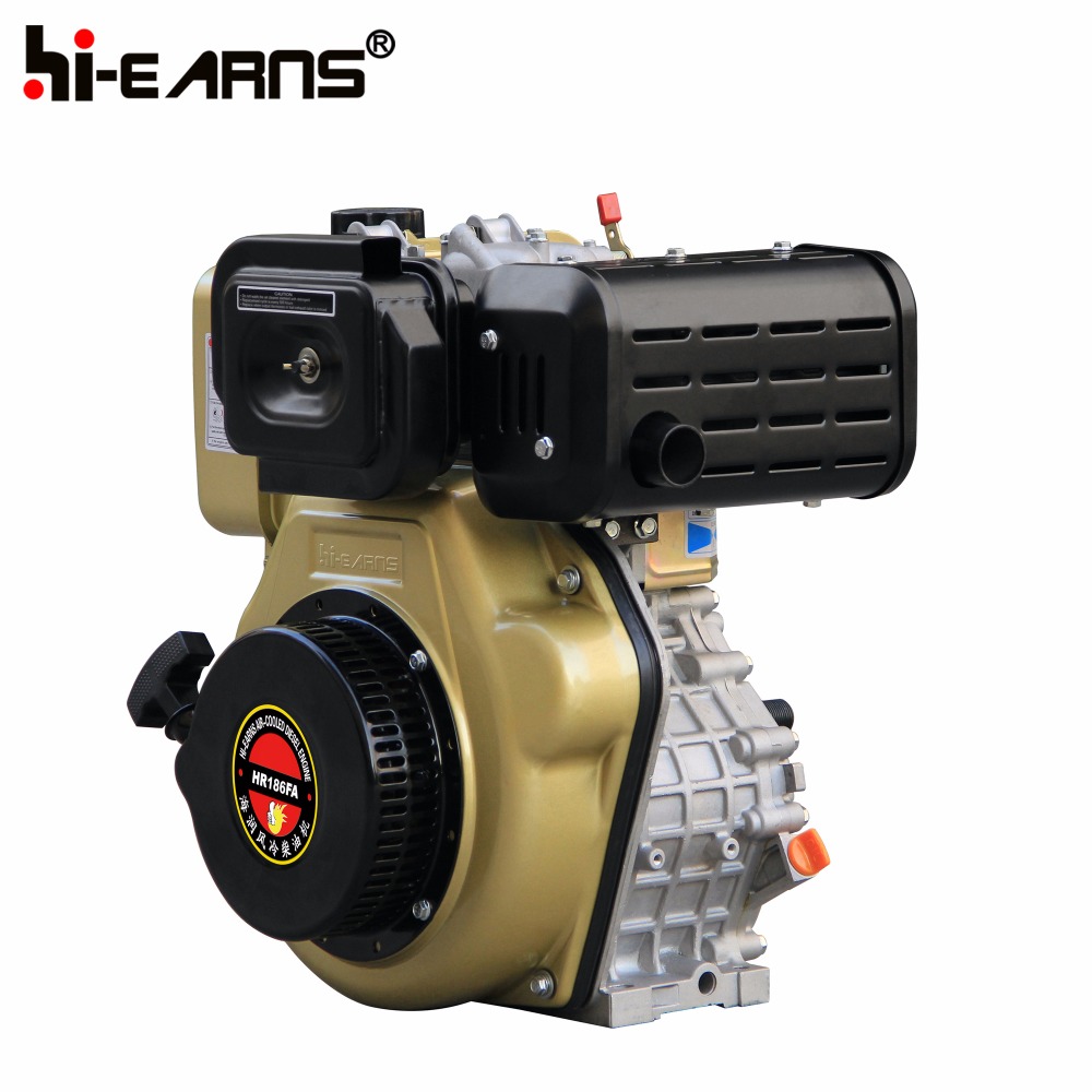 SMALL NEW 10 HP Air-cooled diesel fuel generator engine