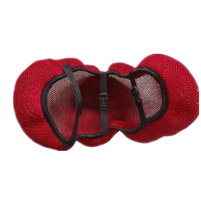 Cheap 3D cool mesh motorcycle seat cover with air-conditioning effect