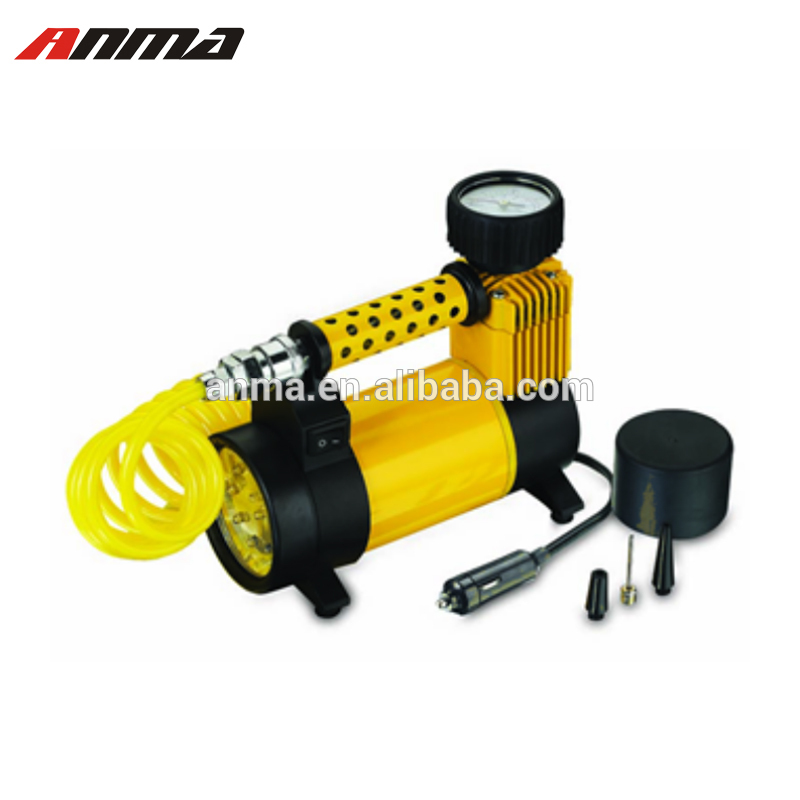 5M PU hose portable car mini air compressor for tire inflation