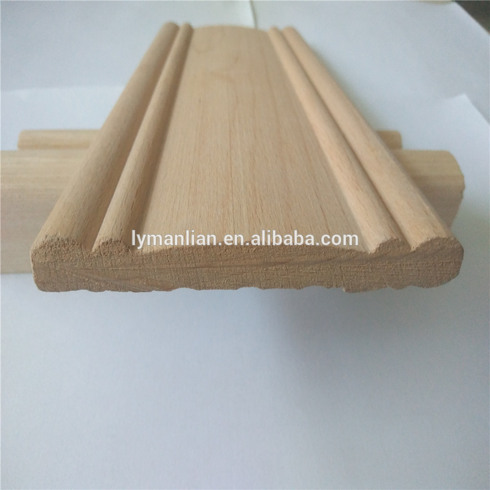 Crown moulding  home decoration wood mouldings wood decorative cabinet moulding