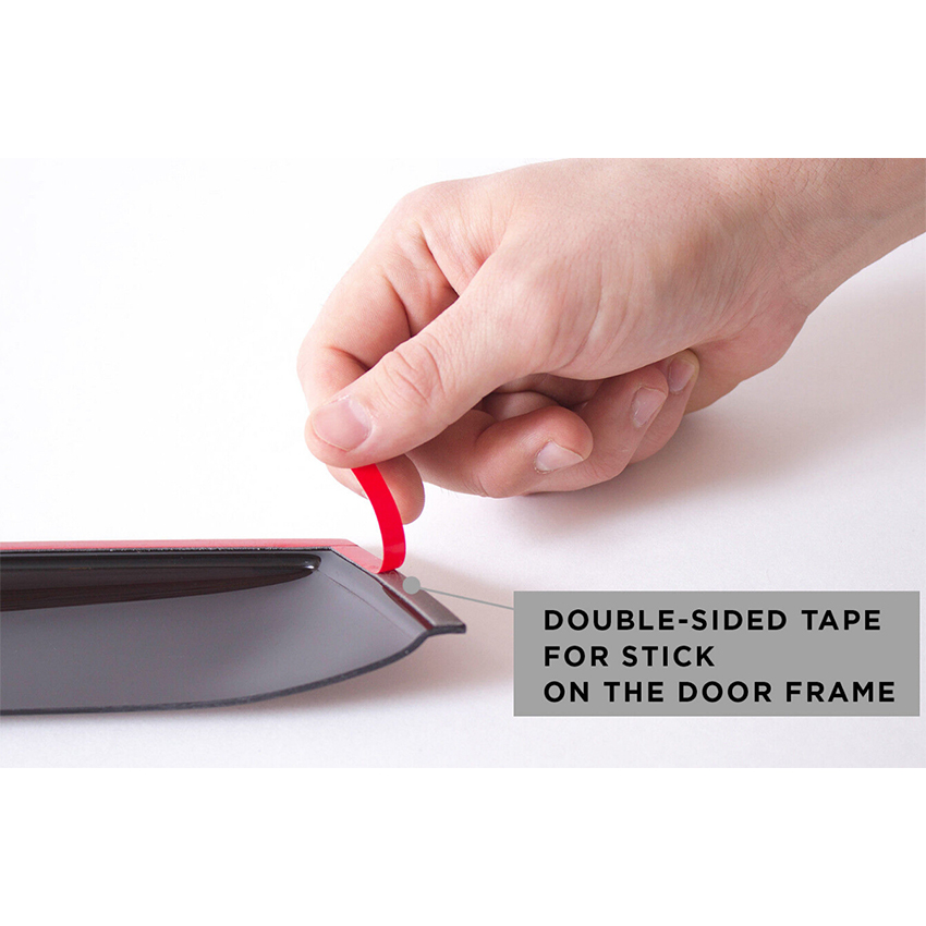 Double Color Car Windows visor Sun Rain Guard